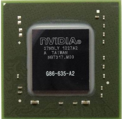 nVidia G86-635-A2 (GeForce 9300M G) Wymiana na nowy, naprawa, lutowanie BGA